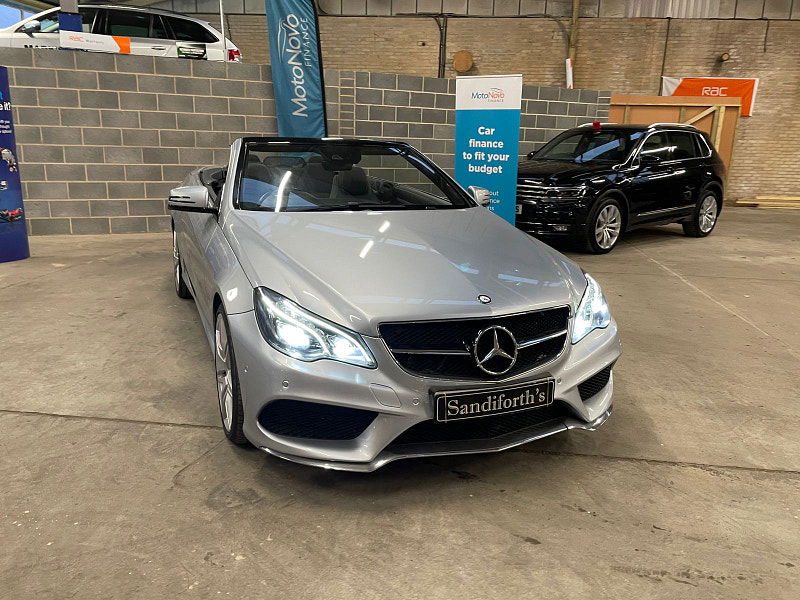 Mercedes-Benz E-Class 3.0 E 350 D AMG LINE EDITION 2d 255 BHP ONLY 26K 2 SERVICES,  SAT NAV, ONLY 1 FORMER KEEPER, 2dr Automatic 2025
