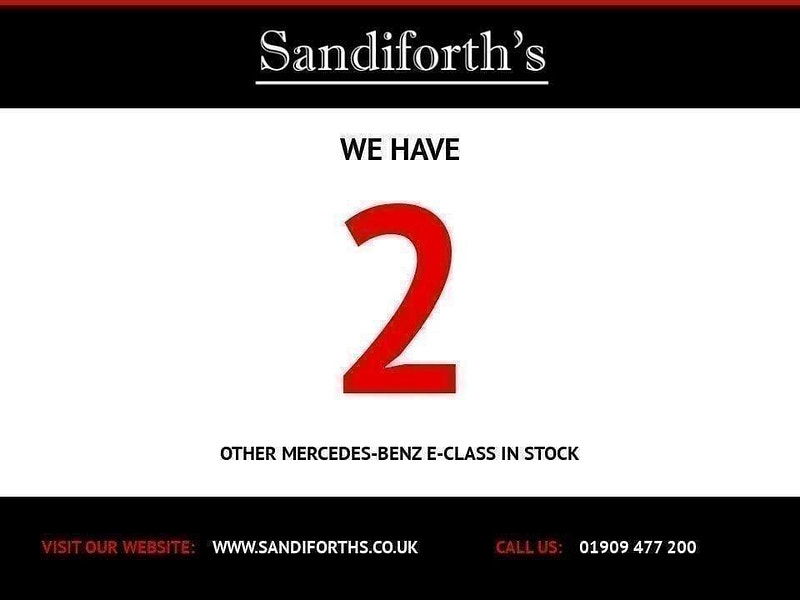 Mercedes-Benz E-Class 3.0 E 350 D AMG LINE EDITION 2d 255 BHP ONLY 26K 2 SERVICES,  SAT NAV, ONLY 1 FORMER KEEPER, 2dr Automatic 2025