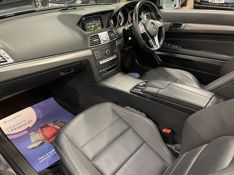 Mercedes-Benz E-Class 3.0 E 350 D AMG LINE EDITION 2d 255 BHP ONLY 26K 2 SERVICES,  SAT NAV, ONLY 1 FORMER KEEPER, 2dr Automatic 2025