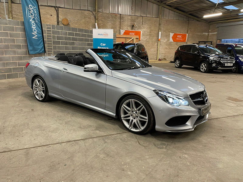 Mercedes-Benz E-Class 3.0 E 350 D AMG LINE EDITION 2d 255 BHP ONLY 26K 2 SERVICES,  SAT NAV, ONLY 1 FORMER KEEPER, 2dr Automatic 2025