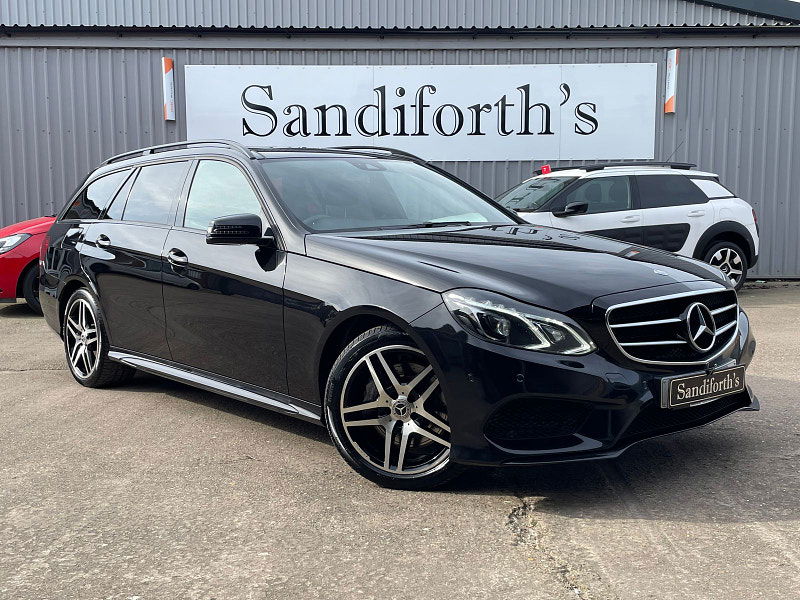 Mercedes-Benz E Class 3.0 E350 V6 BlueTEC AMG Night Edition (Premium) Estate 5dr Diesel G-Tronic+ Euro 6 (s/s) (258 ps) 5dr Automatic 2025