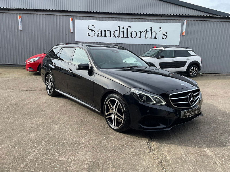 Mercedes-Benz E Class 3.0 E350 V6 BlueTEC AMG Night Edition (Premium) Estate 5dr Diesel G-Tronic+ Euro 6 (s/s) (258 ps) 5dr Automatic 2025