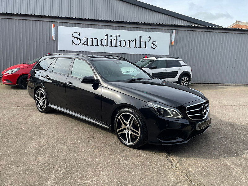 Mercedes-Benz E Class 3.0 E350 V6 BlueTEC AMG Night Edition (Premium) Estate 5dr Diesel G-Tronic+ Euro 6 (s/s) (258 ps) 5dr Automatic 2025