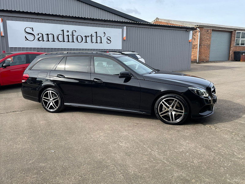 Mercedes-Benz E Class 3.0 E350 V6 BlueTEC AMG Night Edition (Premium) Estate 5dr Diesel G-Tronic+ Euro 6 (s/s) (258 ps) 5dr Automatic 2025