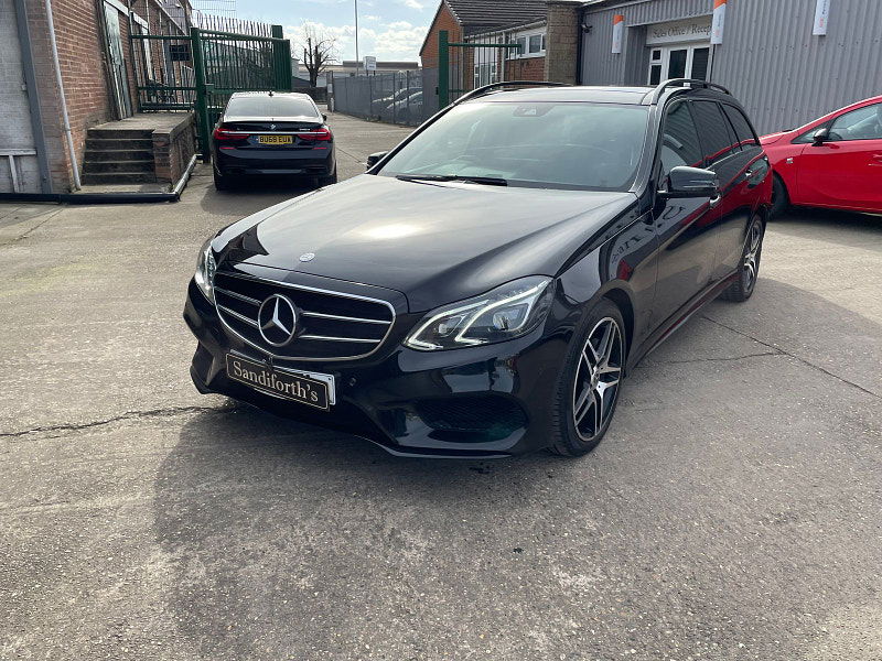 Mercedes-Benz E Class 3.0 E350 V6 BlueTEC AMG Night Edition (Premium) Estate 5dr Diesel G-Tronic+ Euro 6 (s/s) (258 ps) 5dr Automatic 2025
