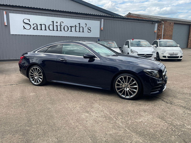 Mercedes-Benz E Class 3.0 E350d V6 AMG Line (Premium Plus) Coupe 2dr Diesel G-Tronic+ 4MATIC Euro 6 (s/s) (258 ps) 2dr Automatic 2025