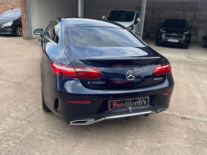 Mercedes-Benz E Class 3.0 E350d V6 AMG Line (Premium Plus) Coupe 2dr Diesel G-Tronic+ 4MATIC Euro 6 (s/s) (258 ps) 2dr Automatic 2025
