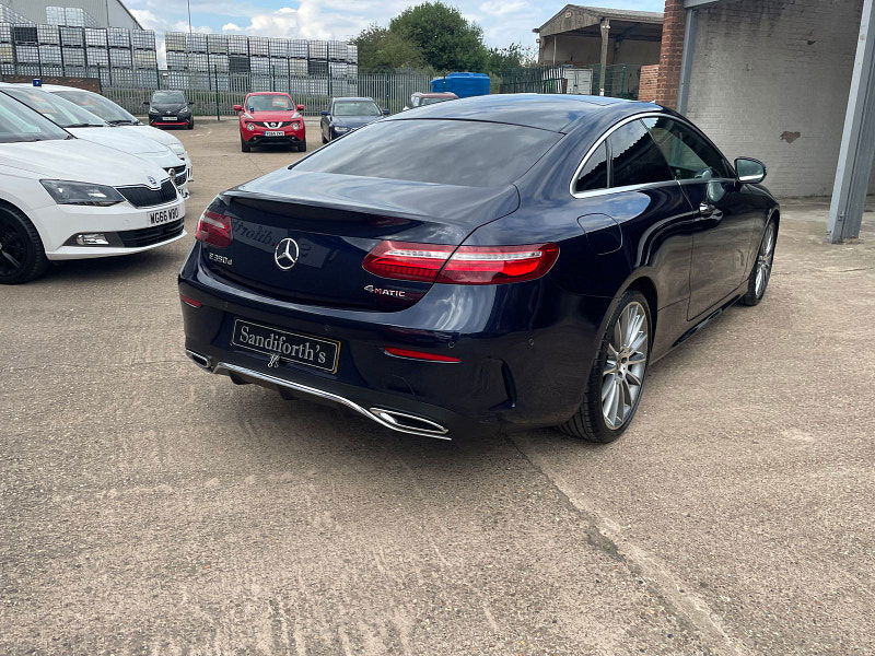 Mercedes-Benz E Class 3.0 E350d V6 AMG Line (Premium Plus) Coupe 2dr Diesel G-Tronic+ 4MATIC Euro 6 (s/s) (258 ps) 2dr Automatic 2025