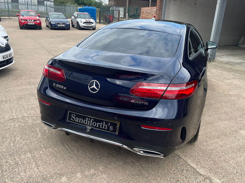 Mercedes-Benz E Class 3.0 E350d V6 AMG Line (Premium Plus) Coupe 2dr Diesel G-Tronic+ 4MATIC Euro 6 (s/s) (258 ps) 2dr Automatic 2025