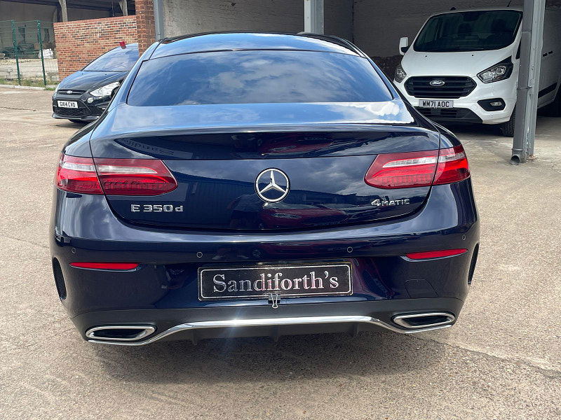 Mercedes-Benz E Class 3.0 E350d V6 AMG Line (Premium Plus) Coupe 2dr Diesel G-Tronic+ 4MATIC Euro 6 (s/s) (258 ps) 2dr Automatic 2025
