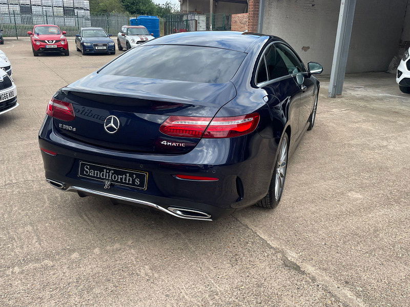 Mercedes-Benz E Class 3.0 E350d V6 AMG Line (Premium Plus) Coupe 2dr Diesel G-Tronic+ 4MATIC Euro 6 (s/s) (258 ps) 2dr Automatic 2025