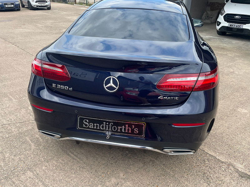 Mercedes-Benz E Class 3.0 E350d V6 AMG Line (Premium Plus) Coupe 2dr Diesel G-Tronic+ 4MATIC Euro 6 (s/s) (258 ps) 2dr Automatic 2025