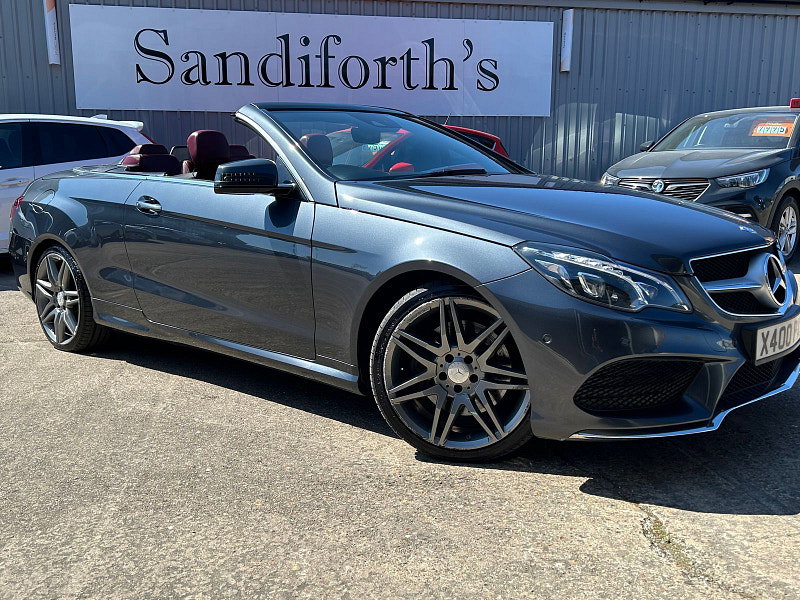 Mercedes-Benz E Class 3.5 E400 V6 AMG Line Cabriolet 2dr Petrol G-Tronic+ Euro 6 (s/s) (333 ps) 2dr Automatic 2026