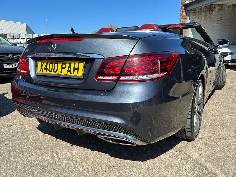 Mercedes-Benz E Class 3.5 E400 V6 AMG Line Cabriolet 2dr Petrol G-Tronic+ Euro 6 (s/s) (333 ps) 2dr Automatic 2026