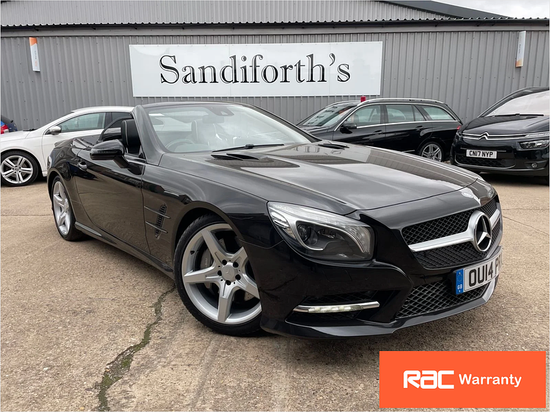 Mercedes-Benz SL 3.5 SL350 AMG SPORT 2d 306 BHP ONLY 32K, BLACK LEATHER,  PAN ROOF, FINANCE AVAILABLE, 2dr Automatic 2024