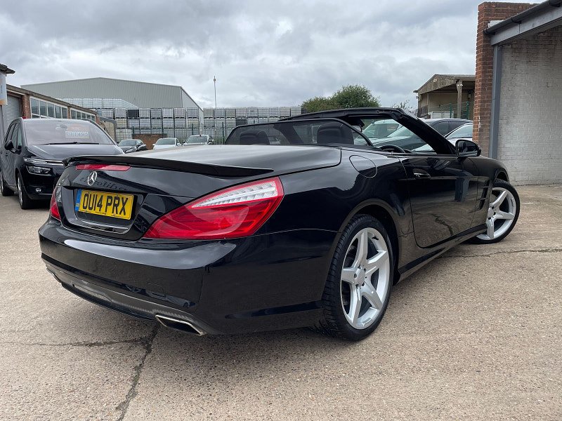 Mercedes-Benz SL 3.5 SL350 AMG SPORT 2d 306 BHP ONLY 32K, BLACK LEATHER,  PAN ROOF, FINANCE AVAILABLE, 2dr Automatic 2024
