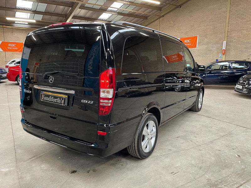 Mercedes-Benz Viano 2.1 AMBIENTE CDI LONG BLUEEFFICENCY 5d 163 BHP 8 SEATS, POWER SLIDING DOORS POWER SLIDING DOORS, 8 SEATS 5dr Automatic 2025