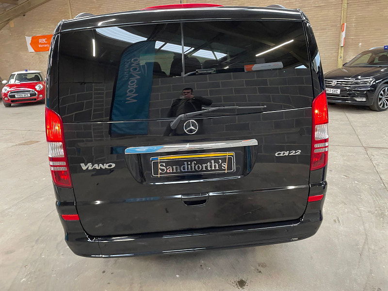 Mercedes-Benz Viano 2.1 AMBIENTE CDI LONG BLUEEFFICENCY 5d 163 BHP 8 SEATS, POWER SLIDING DOORS POWER SLIDING DOORS, 8 SEATS 5dr Automatic 2025