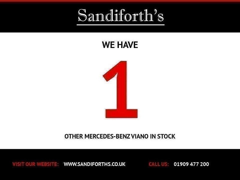Mercedes-Benz Viano 2.1 AMBIENTE CDI LONG BLUEEFFICENCY 5d 163 BHP 8 SEATS, POWER SLIDING DOORS POWER SLIDING DOORS, 8 SEATS 5dr Automatic 2025