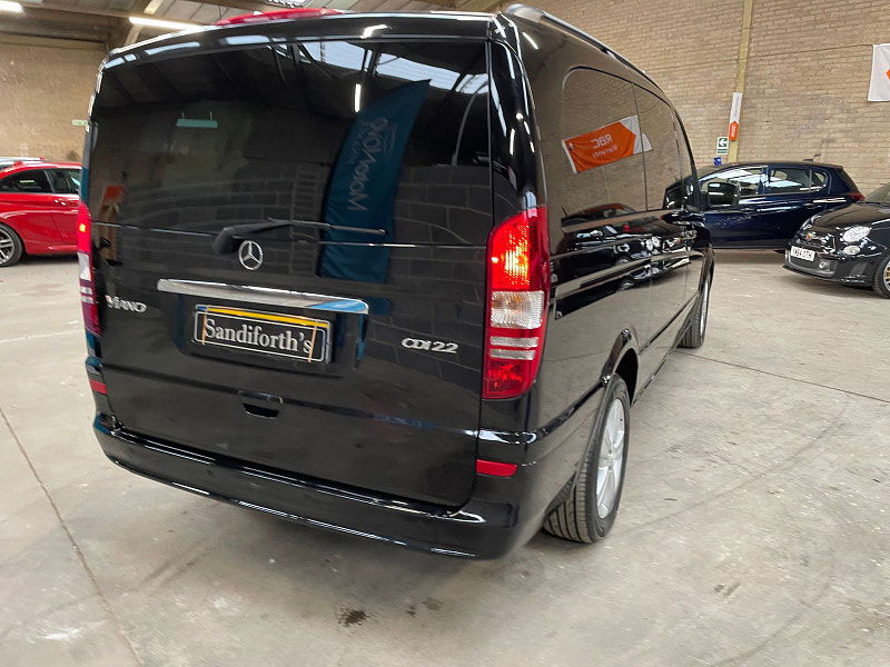 Mercedes-Benz Viano 2.1 AMBIENTE CDI LONG BLUEEFFICENCY 5d 163 BHP 8 SEATS, POWER SLIDING DOORS POWER SLIDING DOORS, 8 SEATS 5dr Automatic 2025