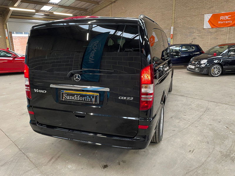 Mercedes-Benz Viano 2.1 AMBIENTE CDI LONG BLUEEFFICENCY 5d 163 BHP 8 SEATS, POWER SLIDING DOORS POWER SLIDING DOORS, 8 SEATS 5dr Automatic 2025