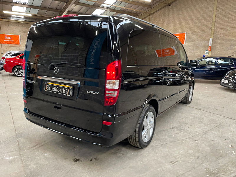 Mercedes-Benz Viano 2.1 AMBIENTE CDI LONG BLUEEFFICENCY 5d 163 BHP 8 SEATS, POWER SLIDING DOORS POWER SLIDING DOORS, 8 SEATS 5dr Automatic 2025