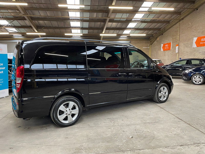 Mercedes-Benz Viano 2.1 AMBIENTE CDI LONG BLUEEFFICENCY 5d 163 BHP 8 SEATS, POWER SLIDING DOORS POWER SLIDING DOORS, 8 SEATS 5dr Automatic 2025