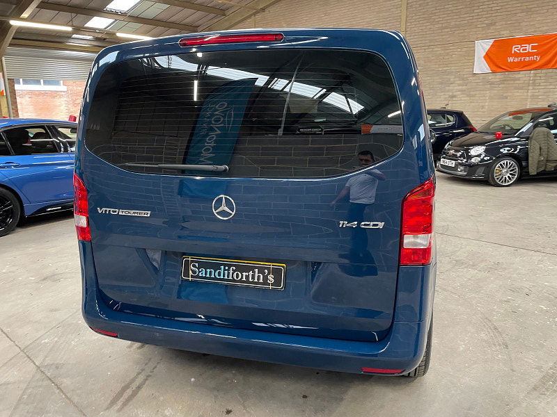 Mercedes-Benz Vito 2.1 114 BLUETEC TOURER PRO 5d 136 BHP CHROME SIDE STEPS, PRIVACY,  8 SEATS, AUTOMATIC, 5 SPOKE ALLOYS 5dr Automatic 2025