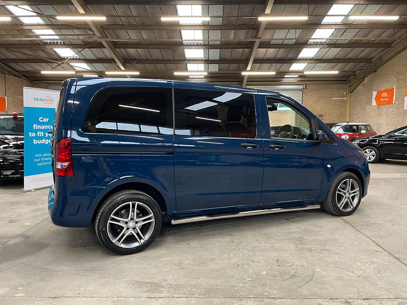 Mercedes-Benz Vito 2.1 114 BLUETEC TOURER PRO 5d 136 BHP CHROME SIDE STEPS, PRIVACY,  8 SEATS, AUTOMATIC, 5 SPOKE ALLOYS 5dr Automatic 2025