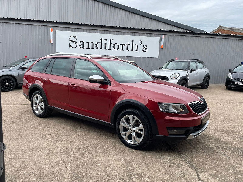 Skoda Octavia 2.0 TDI Scout Estate 5dr Diesel DSG 4WD Euro 6 (s/s) (184 ps) 5dr Automatic 2024