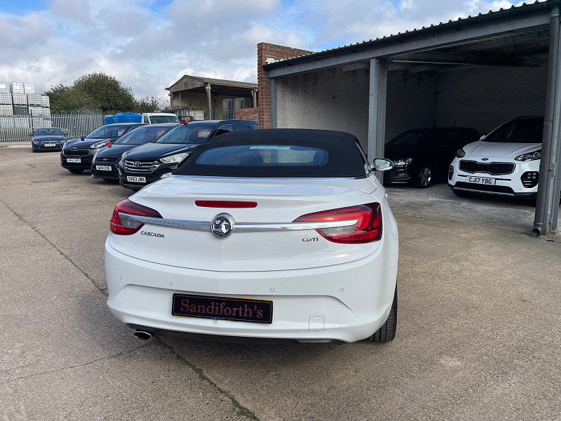 Vauxhall Cascada 2.0 CDTi Elite Convertible 2dr Diesel Manual Euro 5 (s/s) (165 ps) Full Black Leather, Only 30k  2dr Manual 2024