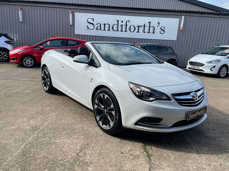 Vauxhall Cascada 2.0 CDTi Elite Convertible 2dr Diesel Manual Euro 5 (s/s) (165 ps) Full Black Leather, Only 30k  2dr Manual 2024