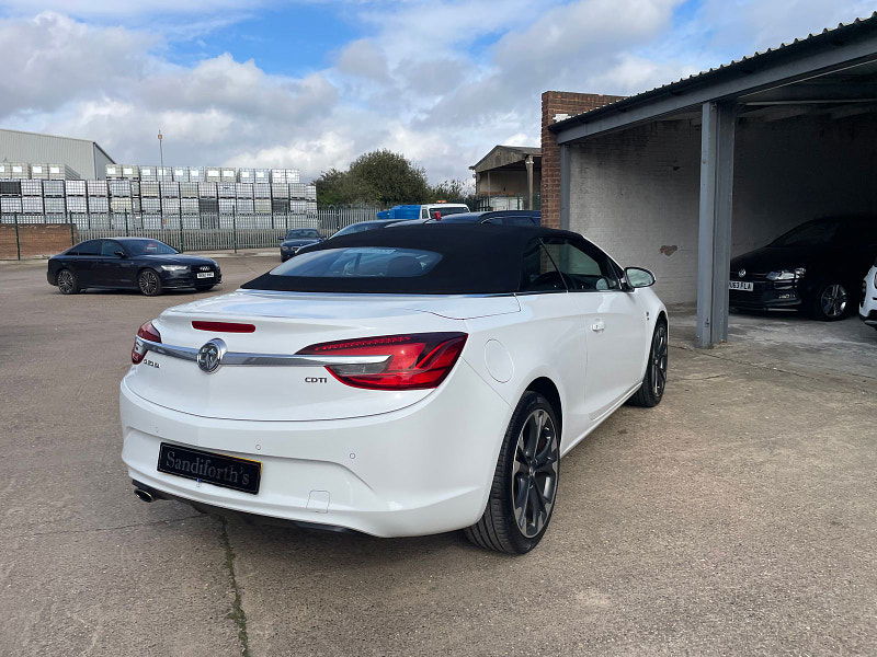 Vauxhall Cascada 2.0 CDTi Elite Convertible 2dr Diesel Manual Euro 5 (s/s) (165 ps) Full Black Leather, Only 30k  2dr Manual 2024