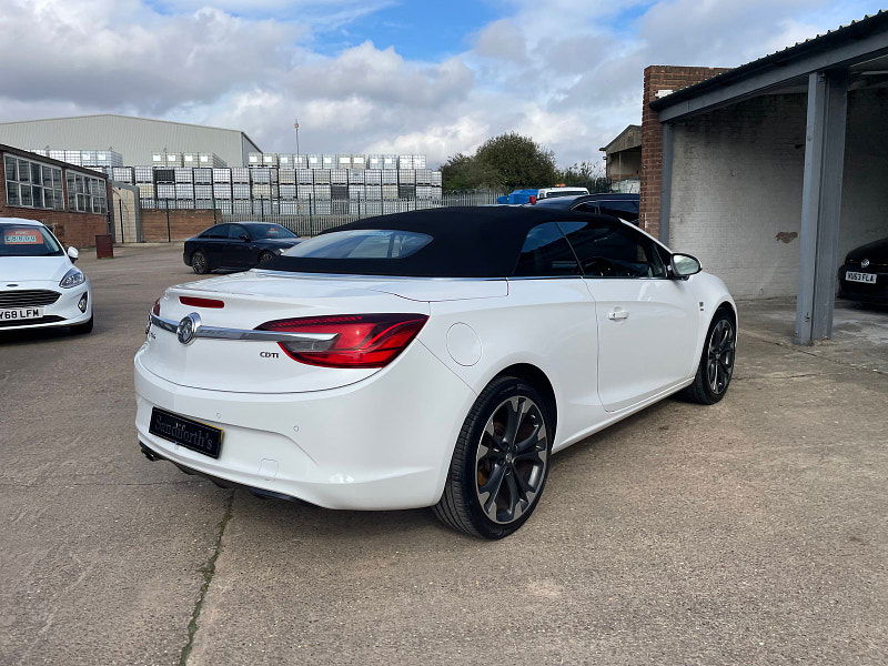 Vauxhall Cascada 2.0 CDTi Elite Convertible 2dr Diesel Manual Euro 5 (s/s) (165 ps) Full Black Leather, Only 30k  2dr Manual 2024