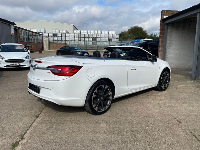 Vauxhall Cascada 2.0 CDTi Elite Convertible 2dr Diesel Manual Euro 5 (s/s) (165 ps) Full Black Leather, Only 30k  2dr Manual 2024