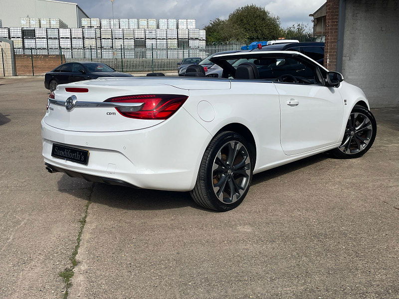 Vauxhall Cascada 2.0 CDTi Elite Convertible 2dr Diesel Manual Euro 5 (s/s) (165 ps) Full Black Leather, Only 30k  2dr Manual 2024