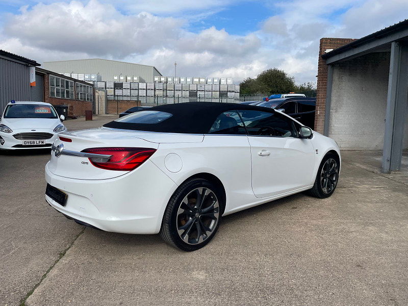 Vauxhall Cascada 2.0 CDTi Elite Convertible 2dr Diesel Manual Euro 5 (s/s) (165 ps) Full Black Leather, Only 30k  2dr Manual 2024