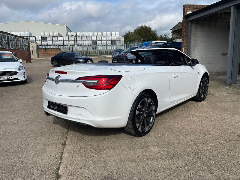 Vauxhall Cascada 2.0 CDTi Elite Convertible 2dr Diesel Manual Euro 5 (s/s) (165 ps) Full Black Leather, Only 30k  2dr Manual 2024