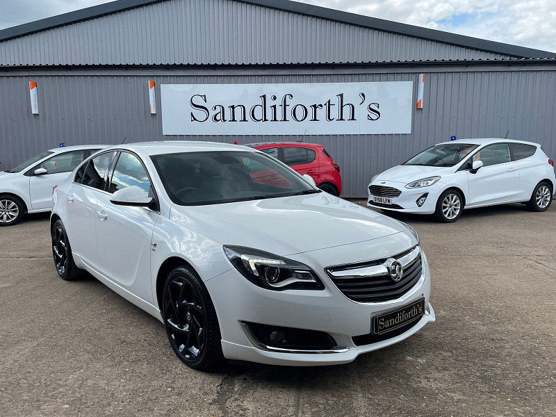 Vauxhall Insignia 2.0 CDTi ecoFLEX SRi VX Line Nav Hatchback 5dr Diesel Manual Euro 6 (s/s) (170 ps) Full Black Leather  5dr Manual 2024