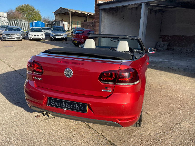 Volkswagen Golf 1.4 TSI GT Cabriolet 2dr Petrol DSG Euro 5 (160 ps) 2dr Automatic 2025