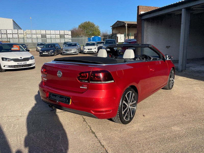 Volkswagen Golf 1.4 TSI GT Cabriolet 2dr Petrol DSG Euro 5 (160 ps) 2dr Automatic 2025