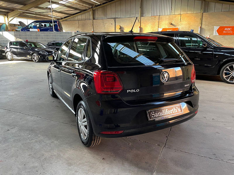 Volkswagen Polo 1.0 BlueMotion Tech S Hatchback 5dr Petrol Manual Euro 6 (s/s) (A/C) CHEAP TAX, 9 SERVICES  (60 ps) 5dr Manual 2025