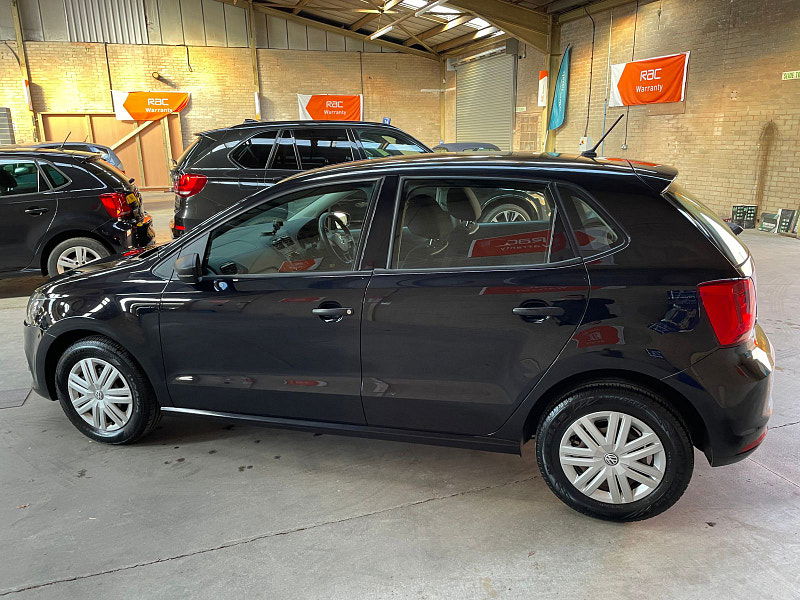 Volkswagen Polo 1.0 BlueMotion Tech S Hatchback 5dr Petrol Manual Euro 6 (s/s) (A/C) CHEAP TAX, 9 SERVICES  (60 ps) 5dr Manual 2025
