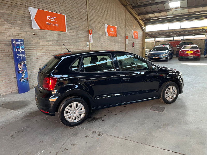 Volkswagen Polo 1.0 BlueMotion Tech S Hatchback 5dr Petrol Manual Euro 6 (s/s) (A/C) CHEAP TAX, 9 SERVICES  (60 ps) 5dr Manual 2025