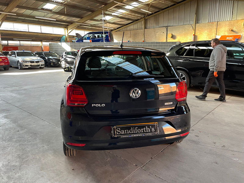 Volkswagen Polo 1.0 BlueMotion Tech S Hatchback 5dr Petrol Manual Euro 6 (s/s) (A/C) CHEAP TAX, 9 SERVICES  (60 ps) 5dr Manual 2025