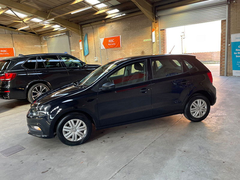 Volkswagen Polo 1.0 BlueMotion Tech S Hatchback 5dr Petrol Manual Euro 6 (s/s) (A/C) CHEAP TAX, 9 SERVICES  (60 ps) 5dr Manual 2025