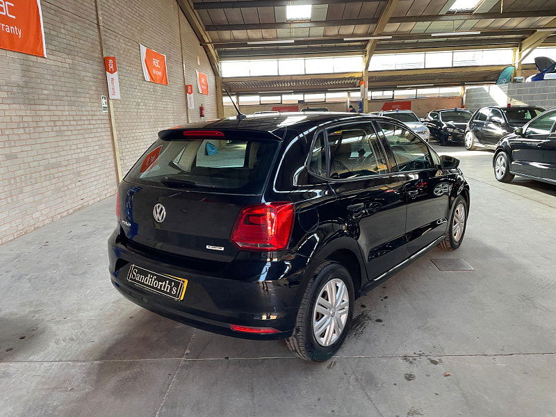 Volkswagen Polo 1.0 BlueMotion Tech S Hatchback 5dr Petrol Manual Euro 6 (s/s) (A/C) CHEAP TAX, 9 SERVICES  (60 ps) 5dr Manual 2025