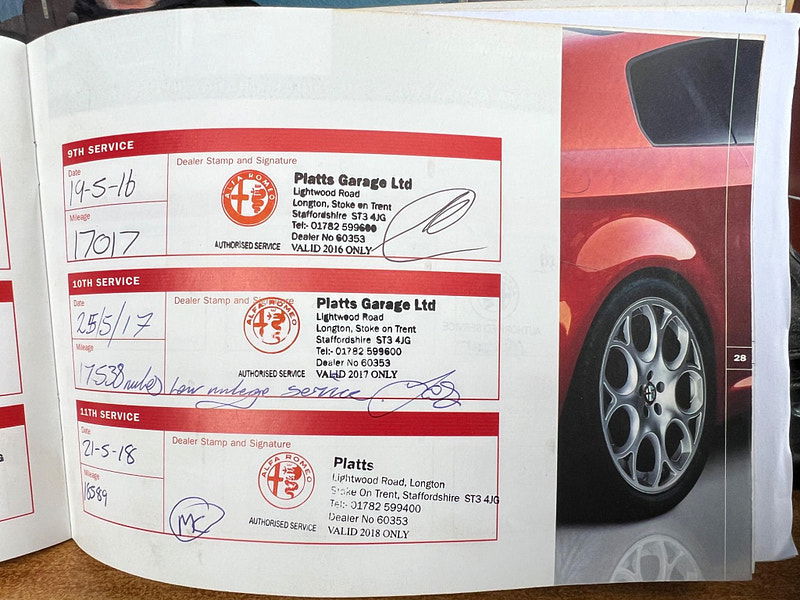 Alfa Romeo Spider 2.2 JTS 2dr 2dr Manual 2025