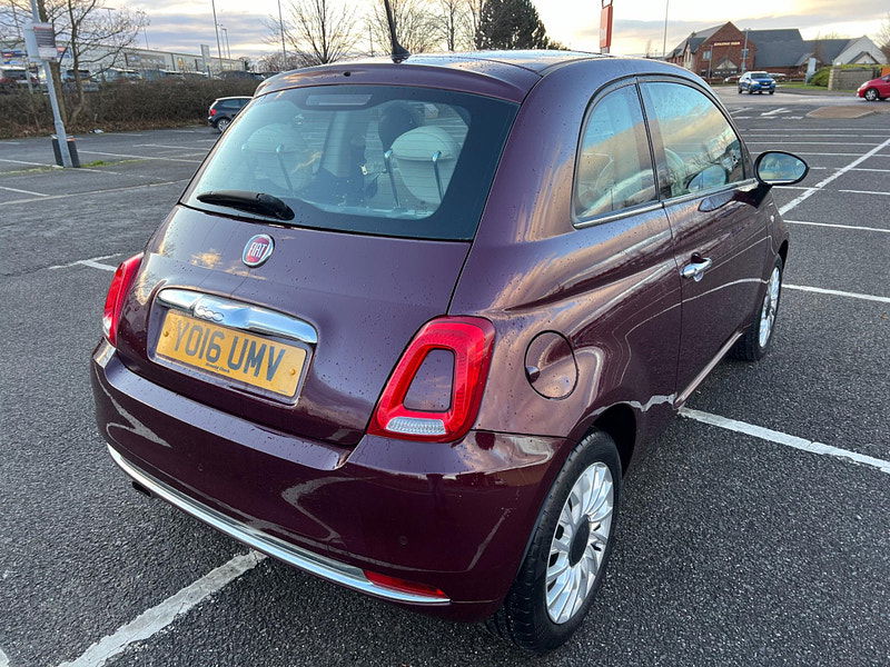 Fiat 500 1.2 Lounge Euro 6 (s/s) 3dr 3dr Manual 2025