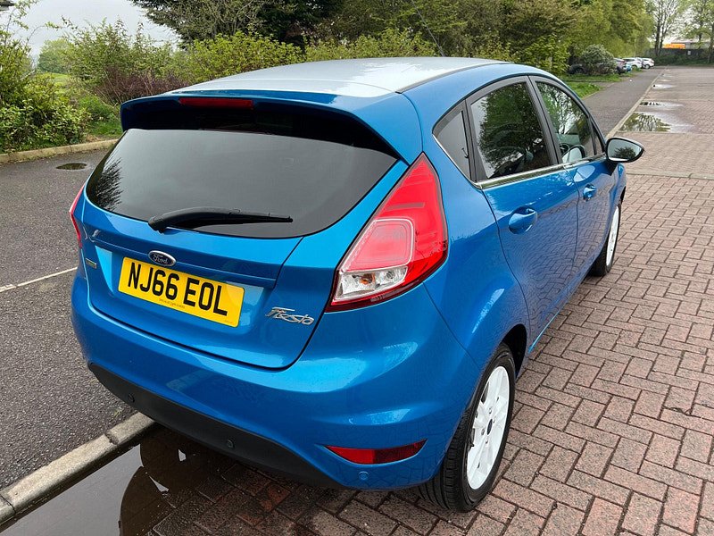 Ford Fiesta 1.0T EcoBoost Zetec Blue Edition Euro 6 (s/s) 5dr 5dr Manual 2024